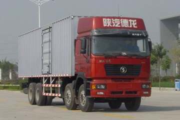 陕汽 德龙F2000重卡 375马力 8X4 9.5米厢式载货车(标准版)(SX5265XXYNT456)