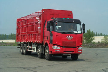 解放 J6P重卡 320马力 8X4仓栅式载货车(CA5240CLXYP66K2L7T4A2E)