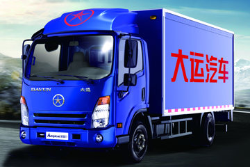 大运 奥普力 102马力 4.12米单排厢式轻卡(CGC5100XXYHDD33D)