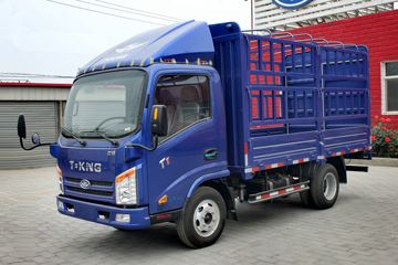 唐骏欧铃 T1系列 95马力 4X2 3.37米排半仓栅式轻卡(ZB5040CCYKPD6V)