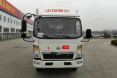 中国重汽 豪沃 115马力 4X2 冷藏车(绿叶牌)(JYJ5047XLC)