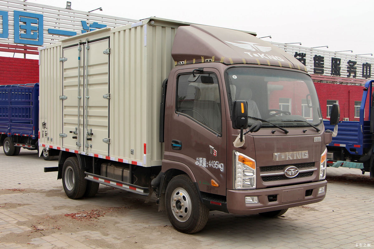 唐骏欧铃 T3系列 113马力 4.15米单排厢式轻卡
