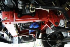 重汽王牌 7系 87马力 3.3米排半仓栅式轻卡(CDW5043CCYHA1A4)