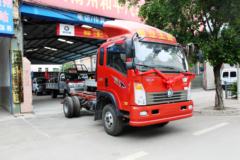 重汽王牌 7系 129马力 3.8米排半仓栅式轻卡底盘(CDW5040CCYHA3Q4)