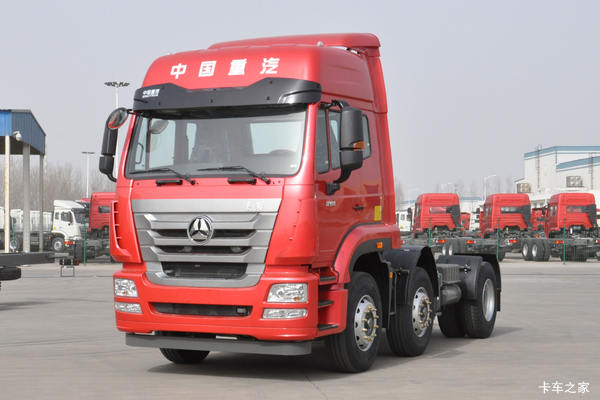 中国重汽 豪瀚J5G重卡 340马力 6X2牵引车(ZZ4255N27C3E1)