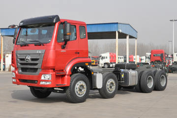 中国重汽 豪瀚J5G 340马力 8X4自卸车底盘(ZZ3315N2863D1)