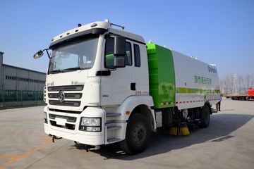 陕汽重卡 德龙新M3000 210马力 4X2 洗扫车(陕汽通力牌)(STL5160TXS)