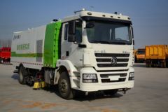 陕汽重卡 德龙新M3000 210马力 4X2 洗扫车(陕汽通力牌)(STL5160TXS) 陕汽重卡 德龙新M3000 210马力 4X2 洗扫车(陕汽通力牌)(STL5160TXS)