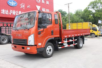 一汽凌河 116马力 3.85米排半栏板轻卡(CAL1041DCRE5)