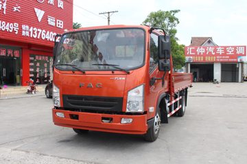 一汽凌河 116马力 3.85米排半栏板轻卡(CAL1041DCRE5)