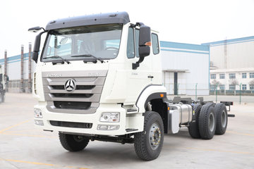 中国重汽 豪瀚J7B重卡 380马力 6X4载货车底盘(ZZ1255N4346D1)