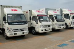 福田时代 驭菱V2 1.8L 68马力 柴油 单排厢式微卡(BJ5032XXY-V1)