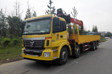 福田 欧曼ETX 270马力 8X4 随车吊(三一牌)(BJ5312JSQ-XA)
