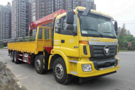 福田欧曼底盘&nbsp;随车吊外观图片