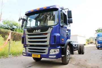 江淮 格尔发A5L中卡 160马力 4X2 6.8米排半厢式载货车(HFC1161P3K1A47S3V)