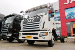 江淮 格尔发K6L中卡 190马力 4X2 7.8米排半厢式载货车底盘(HFC5161XXYPZ5K1E3F)