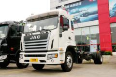 江淮 格尔发K6L中卡 190马力 4X2 7.8米排半厢式载货车底盘(HFC5161XXYPZ5K1E3F)