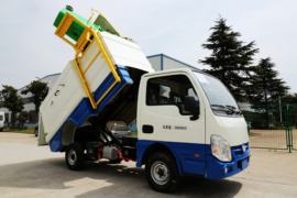 畅达小福星&nbsp;垃圾运输车外观图片