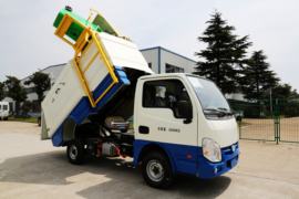畅达小福星&nbsp;垃圾运输车外观图片