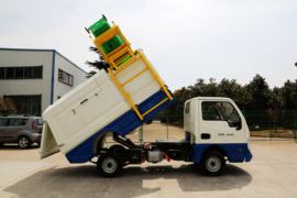 畅达小福星&nbsp;垃圾运输车外观图片