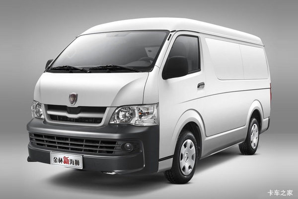 金杯 新海狮 2018款 五代箱货 100马力 2座 2.0L标准顶封闭货车