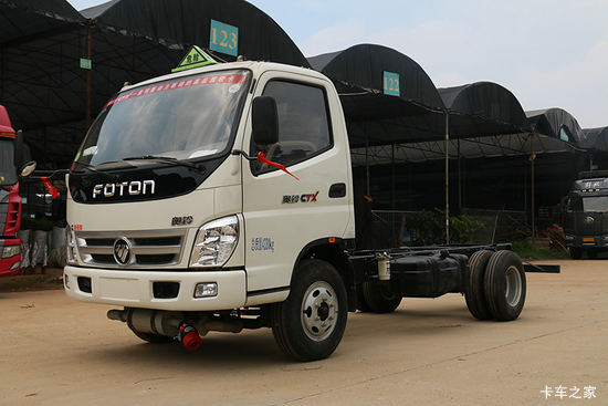 福田 奥铃CTX 141马力 4X2 爆破器材运输车底盘(BJ1049V9JEA-FB)