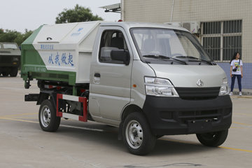 长安跨越 69马力 4X2 可卸式垃圾车(忠华通运牌)(TYJ5021ZXX)