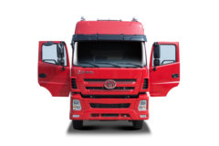 三环十通 御龙S8重卡 290马力 8X4 9.6米厢式载货车(STQ5310XXY14)