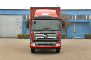 福田 瑞沃中卡 168马力 4X2 7.6米厢式载货车(BJ5156XXY-1)