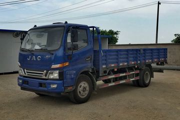 江淮 骏铃W455中卡 141马力 4X2 6.2米栏板载货车(HFC1092P91K1D3)