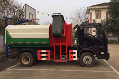 陕汽商用车 轩德X9 130马力 4X2 挂桶式垃圾车(楚飞牌)(CLQ5040ZZZ5SX)