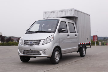 南骏汽车 瑞逸 1.3L 82马力 汽油 2.1米双排厢式微卡(CNJ5021XXYSSA30M)