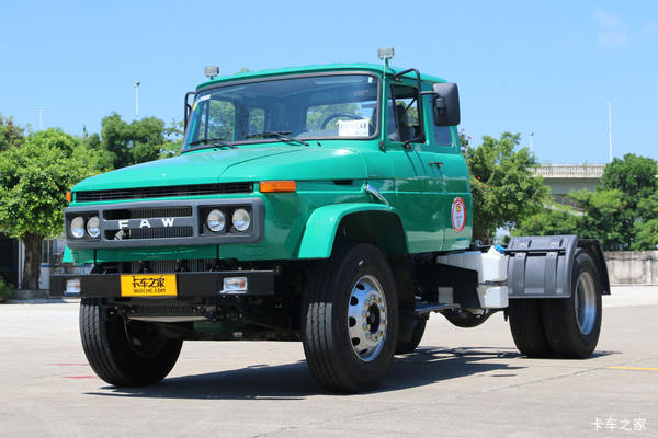 一汽柳特 经济型长头重卡 290马力 4X2牵引车(CA4176K2E5R7A90)