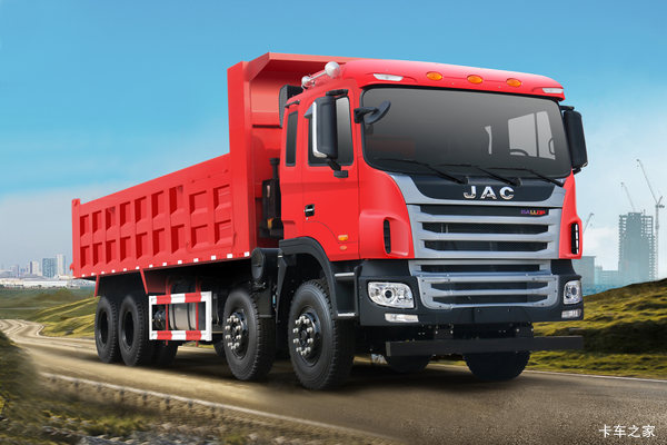 江淮 格尔发A5W重卡 轻量化版 310马力 8X4 7.6米自卸车(HFC3311P1K4H38S3V)