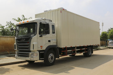 江淮 格尔发A5L中卡 160马力 4X2 6.2米排半厢式载货车(HFC5161XXYP3K1A47S3V)