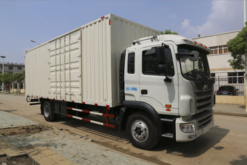 江淮 格尔发A5L中卡 180马力 4X2 6.2米排半厢式载货车(HFC5161XXYP3K2A47S3V)
