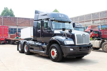 一汽柳特 新安捷L5R重卡 350马力 6X4危险品长头牵引车(CA4256K2E4R5T1A92)