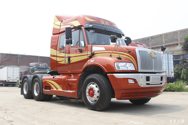一汽柳特 安捷e重卡 420马力 6X4长头牵引车(法士特)(CA4255K2E4R5T1A92)