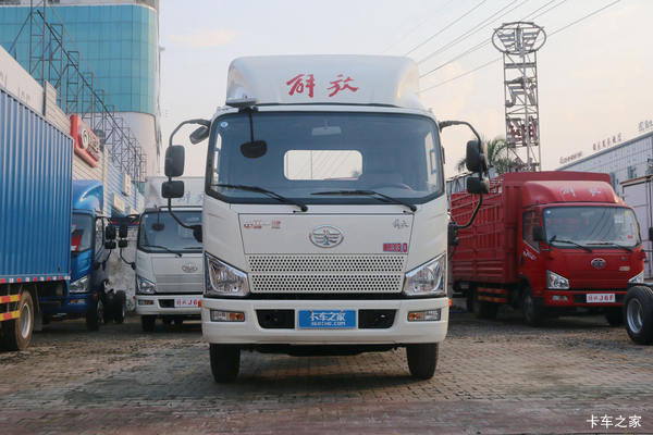 解放 J6F 120马力 3.85米排半厢式轻卡(CA5041XXYP40K2L1E5A84-3)