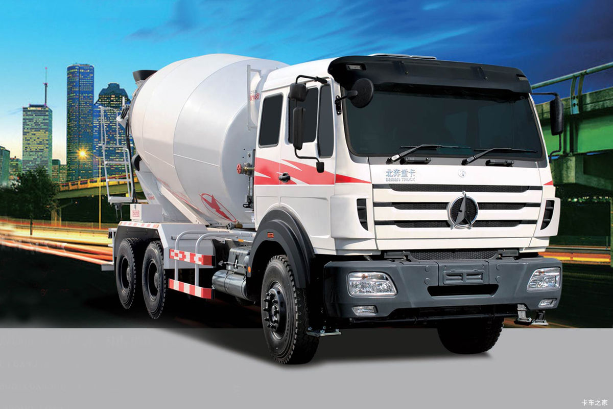 北奔 NG80B系列 350马力 6X4 4.1方混凝土搅拌车(北奔后桥)