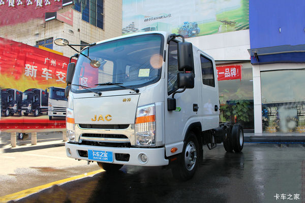 江淮 帅铃H330 152马力 双排轻卡底盘(HFC1041R73K1C3V)