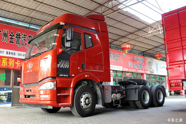 一汽解放 J6P重卡 500马力 6X4牵引车(速比:3.364)(CA4250P66K25T1A1E4)