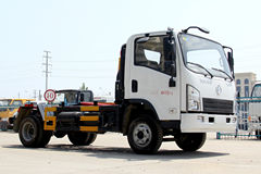 陕汽商用车 轩德X9 130马力 4X2 车厢可卸式垃圾车(楚飞牌)(CLQ5040ZXX5SX)