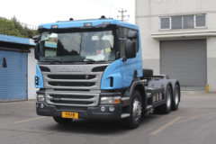 斯堪尼亚 P系列重卡 400马力 6X4牵引车(危险品运输)(型号P400)