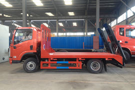 陕汽商用车底盘&nbsp;平板运输车外观图片