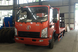 陕汽商用车底盘&nbsp;平板运输车外观图片