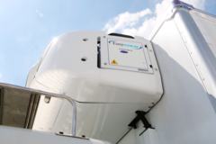 庆铃 FTR 240马力 4X2 冷藏车(康飞牌)(KFT5163XLC4)