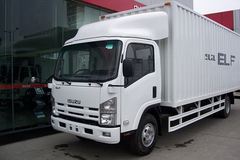庆铃 700P系列中卡 175马力 4X2 5米厢式载货车(QL5090XTKAR)