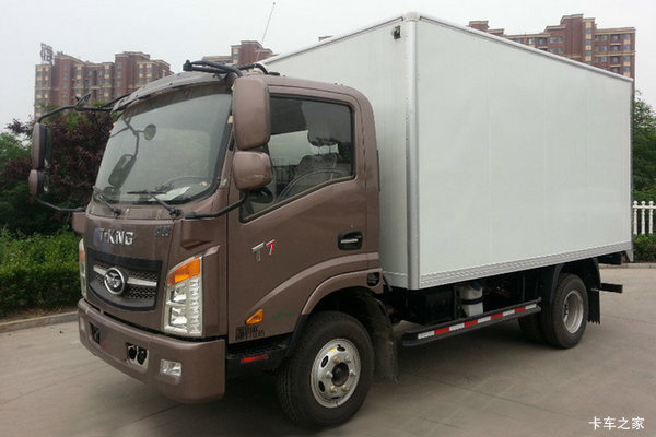 唐骏欧铃 T7系列 143马力 4.07米单排厢式轻卡
