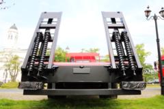 青岛解放  龙V 180马力 4X2 平板运输车(程力威牌)(CLW5162TPBC5)